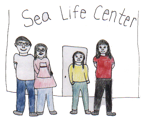 Anna Goes To Sea Life Center 