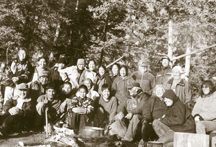 A group of Elders and youth from Minto