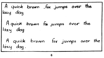 Bronxvville Manuscript Writing Scale