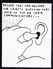 put on communicators