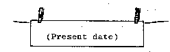present date