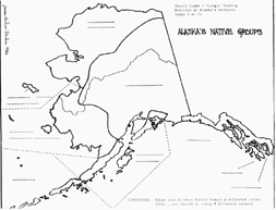 map of Alaska