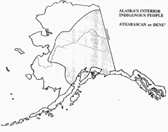 map of Alaska