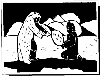 Drummer and Bear