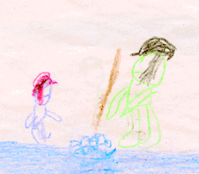 These journal entries and drawings were created by Timothy Beaver.